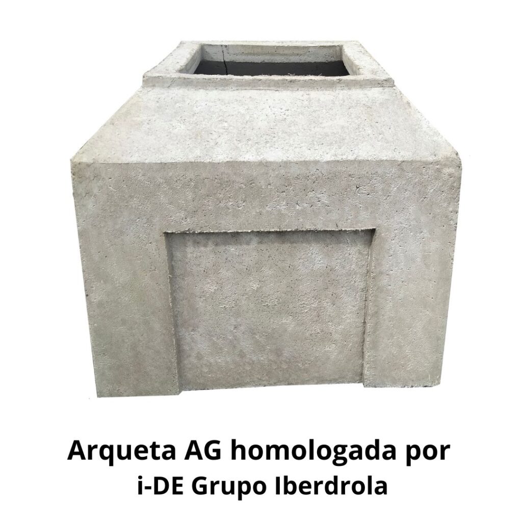 Arqueta AG de BUPRE homologada por e-DE Grupo Iberdrola
