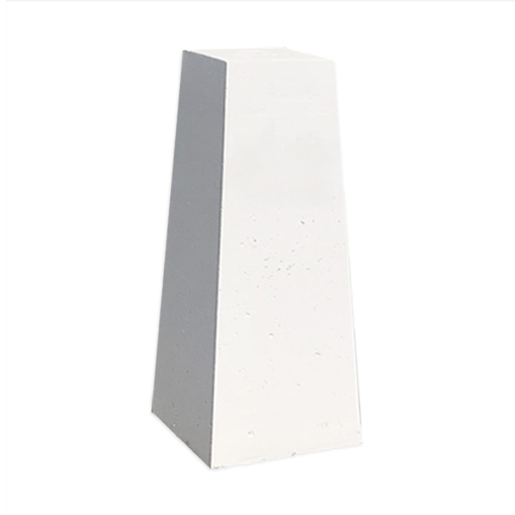 Hito deslinde troncopiramidal ADIF 400x300x1000 mm en hormigón de alta resistencia