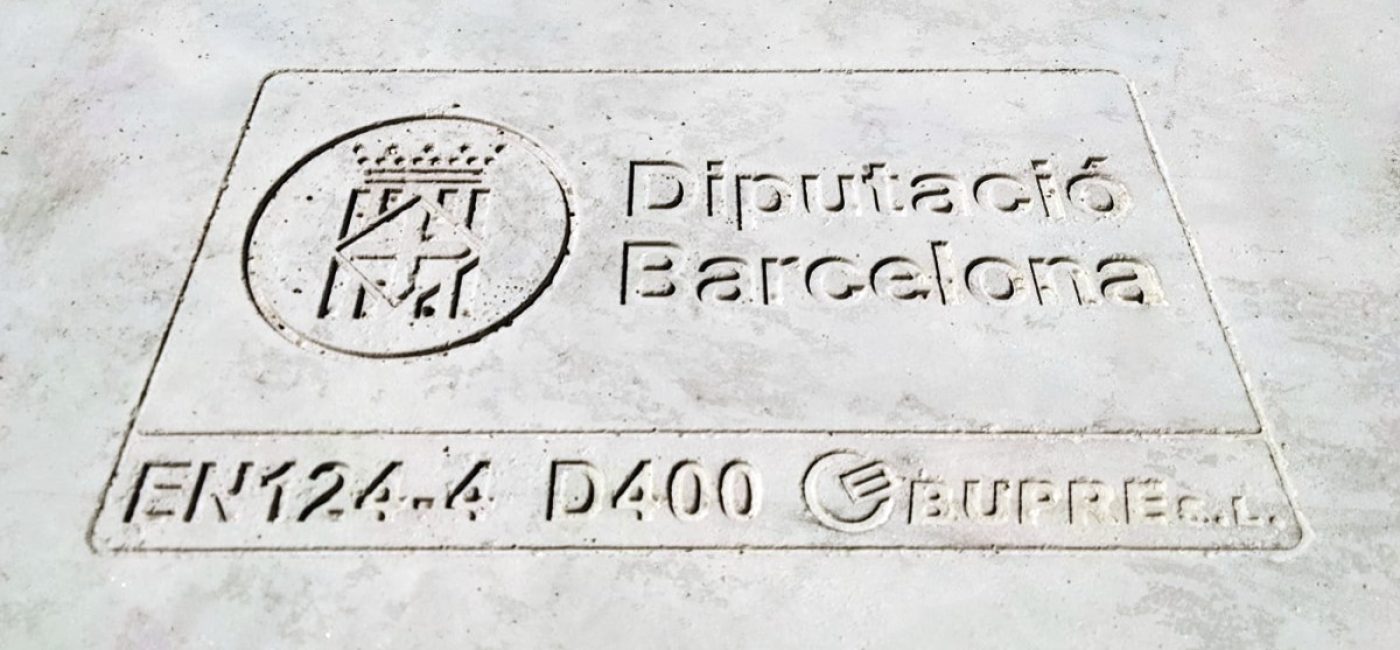 tapas antirrobo de hormigón personalizadas, de tipo D-400